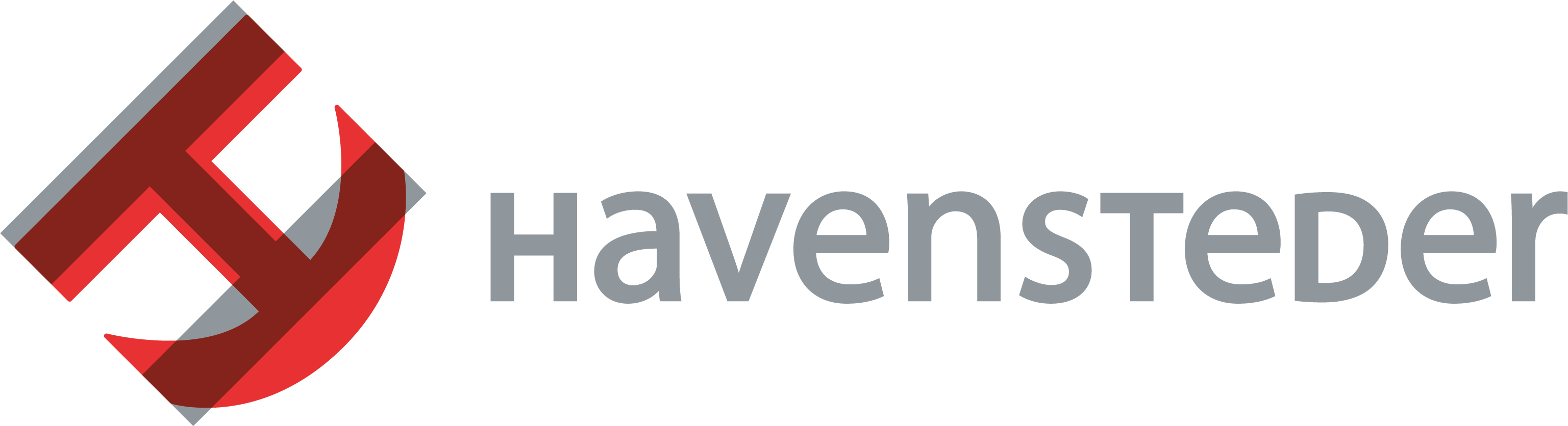 LOGO HAVENSTEDER CMYK ROOD+GRIJS zonder PO 1